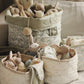 Avery Row Small Quilted Storage Baskets Set of 2 - Nettle Scatter