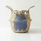 Bellybambino Blue Alien Seagrass Basket - Large
