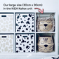 Bellybambino Yellow Lion Seagrass Basket - Large