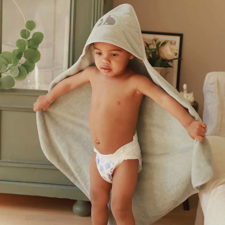 Avery Row Hooded Towel - Mouse (2 Sizes Available)