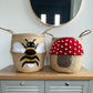 Bellybambino Bumble Bee Seagrass Basket - Medium