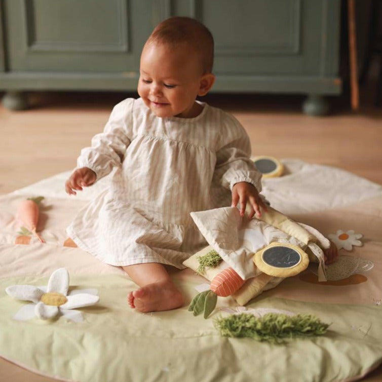 Avery Row Fabric Baby Book - Bunny Tales