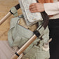 Avery Row Baby Changing Bag with Pram Clips - Sage