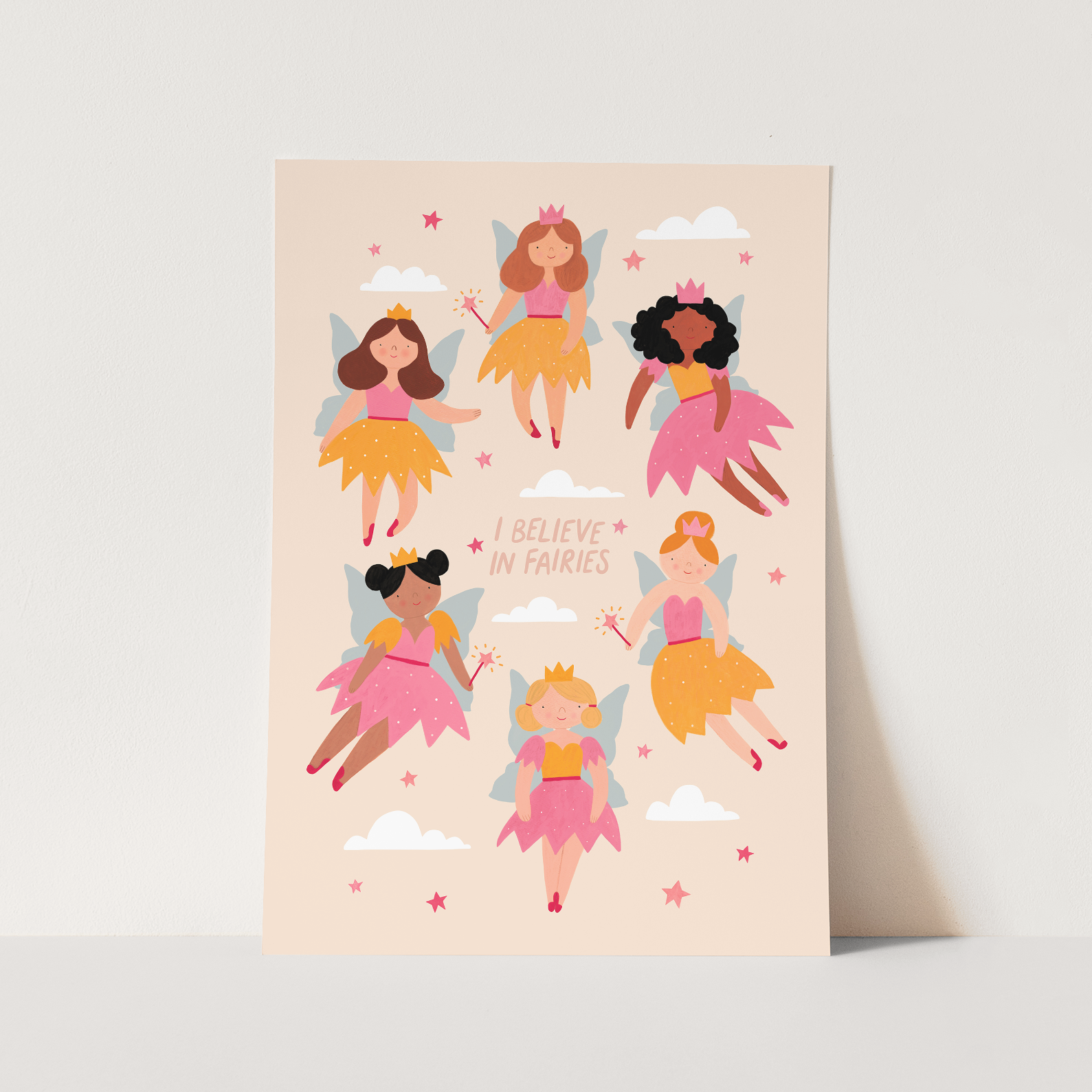Kid of the Village I Believe in Fairies Art Print