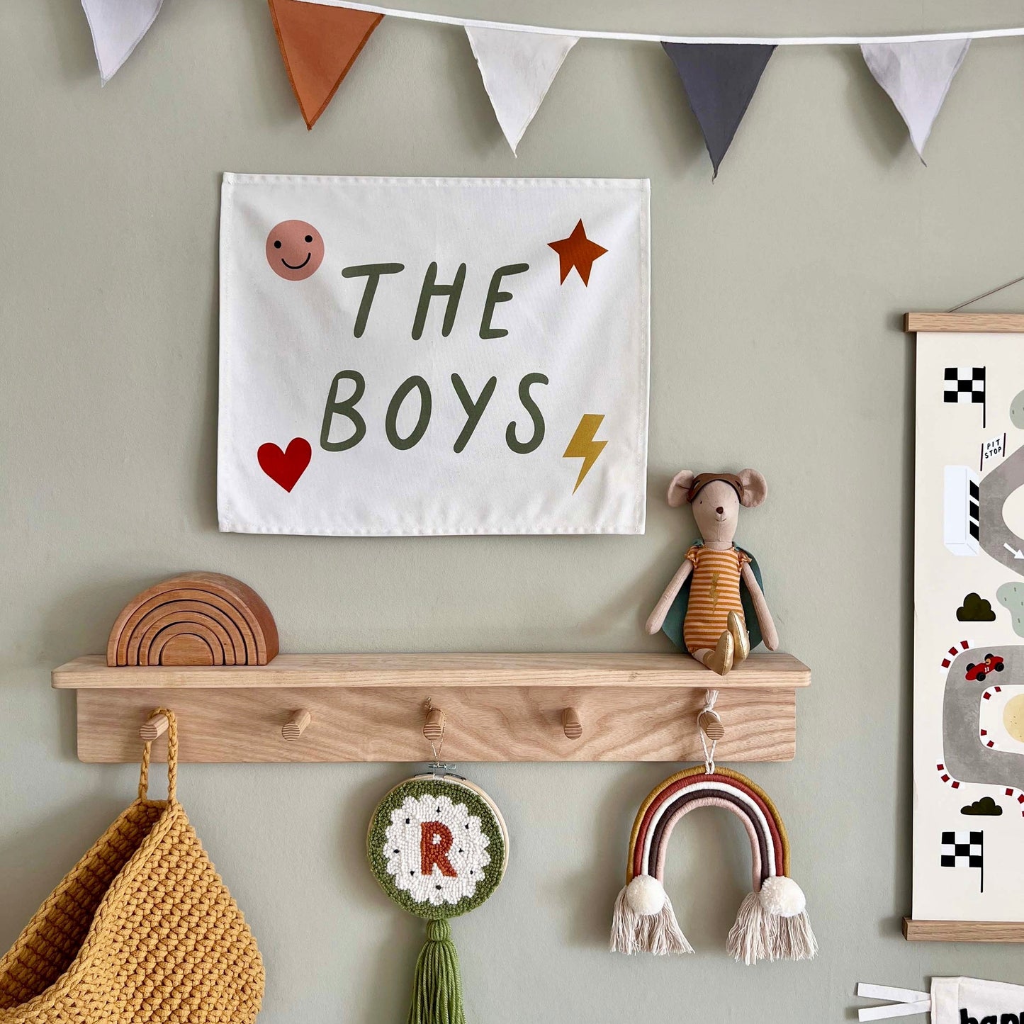 Kid of the Village The Boys Wall Banner