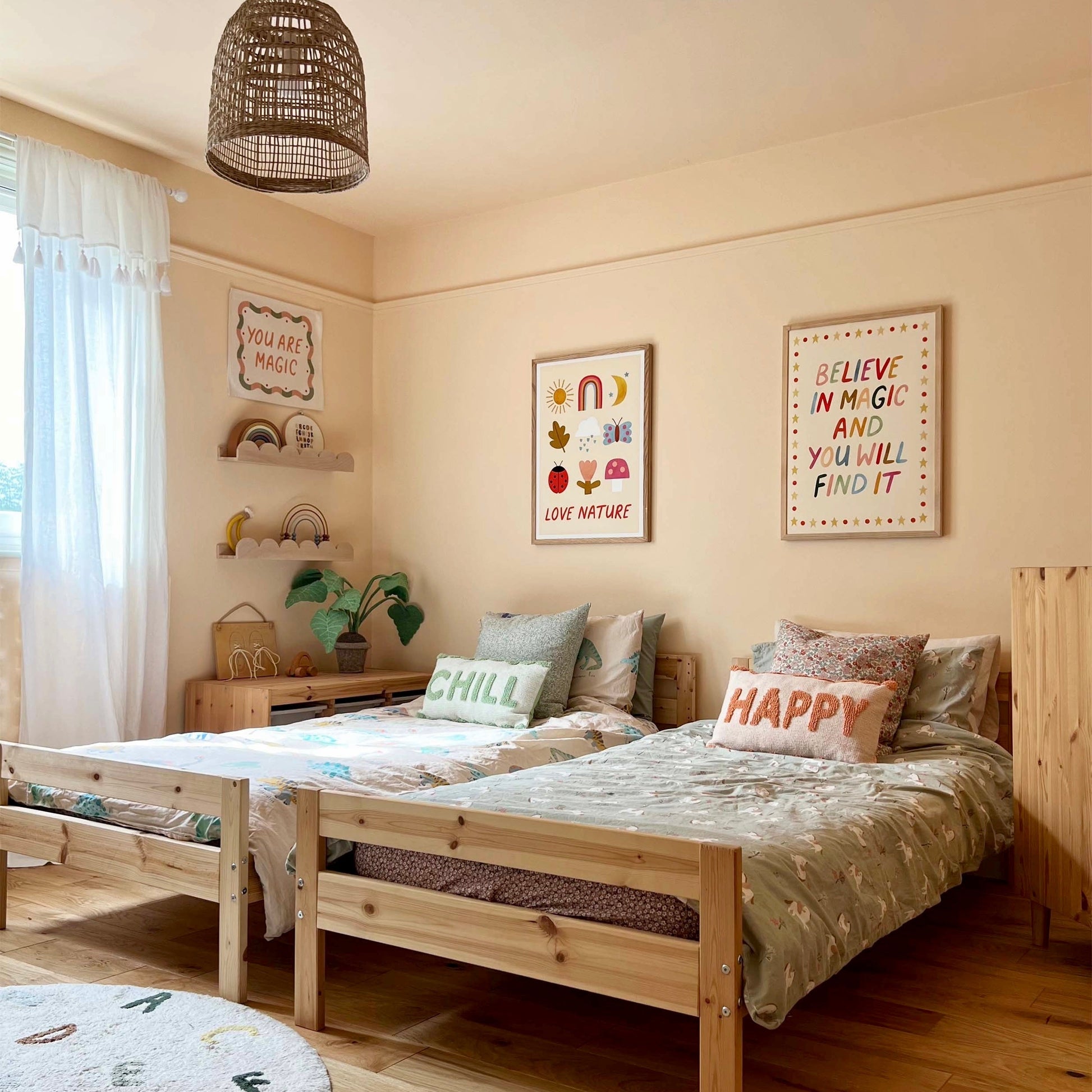 Kid of the Village Believe in Magic and You Will Find It Art Print