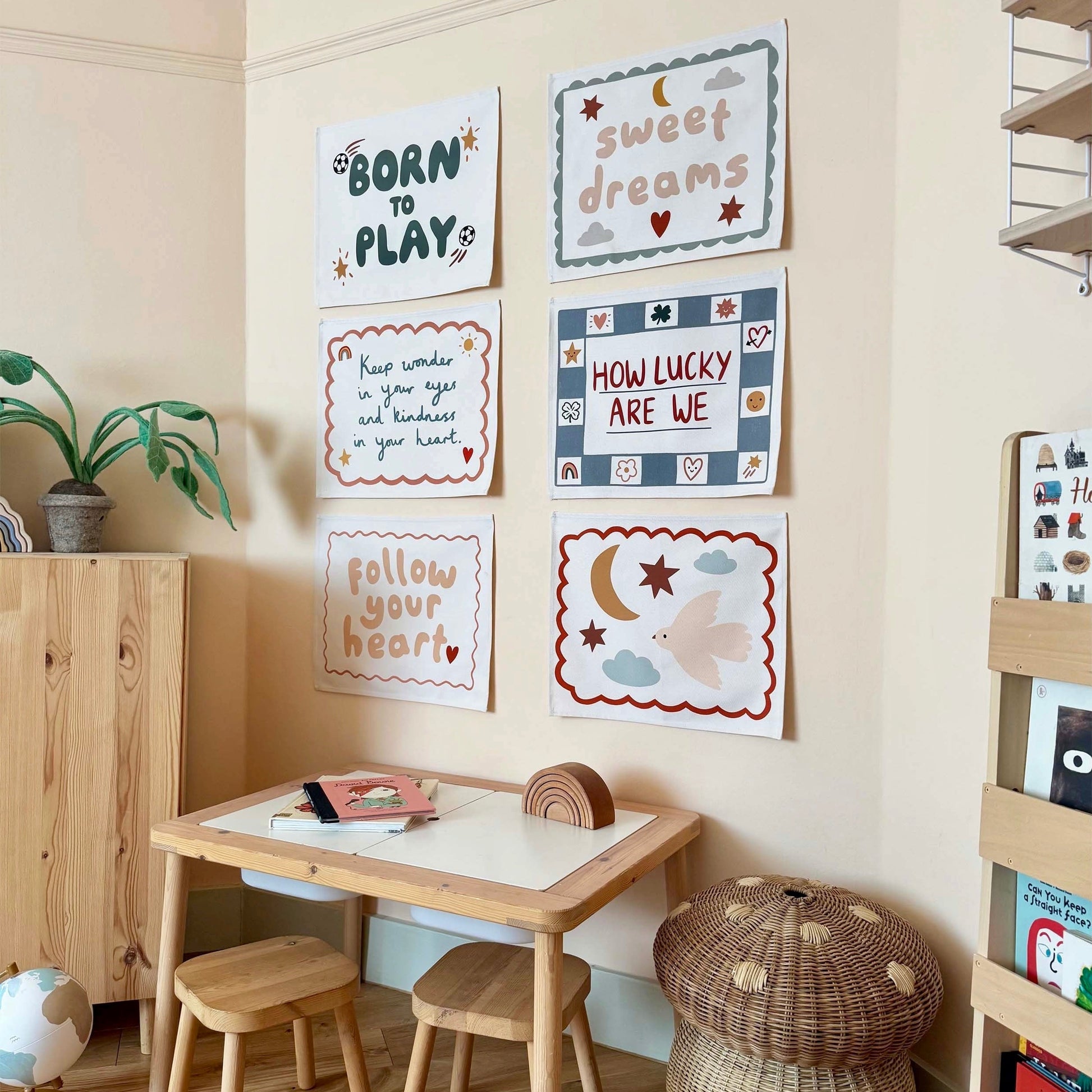 Kid of the Village Keep Wonder in Your Eyes Wall Banner