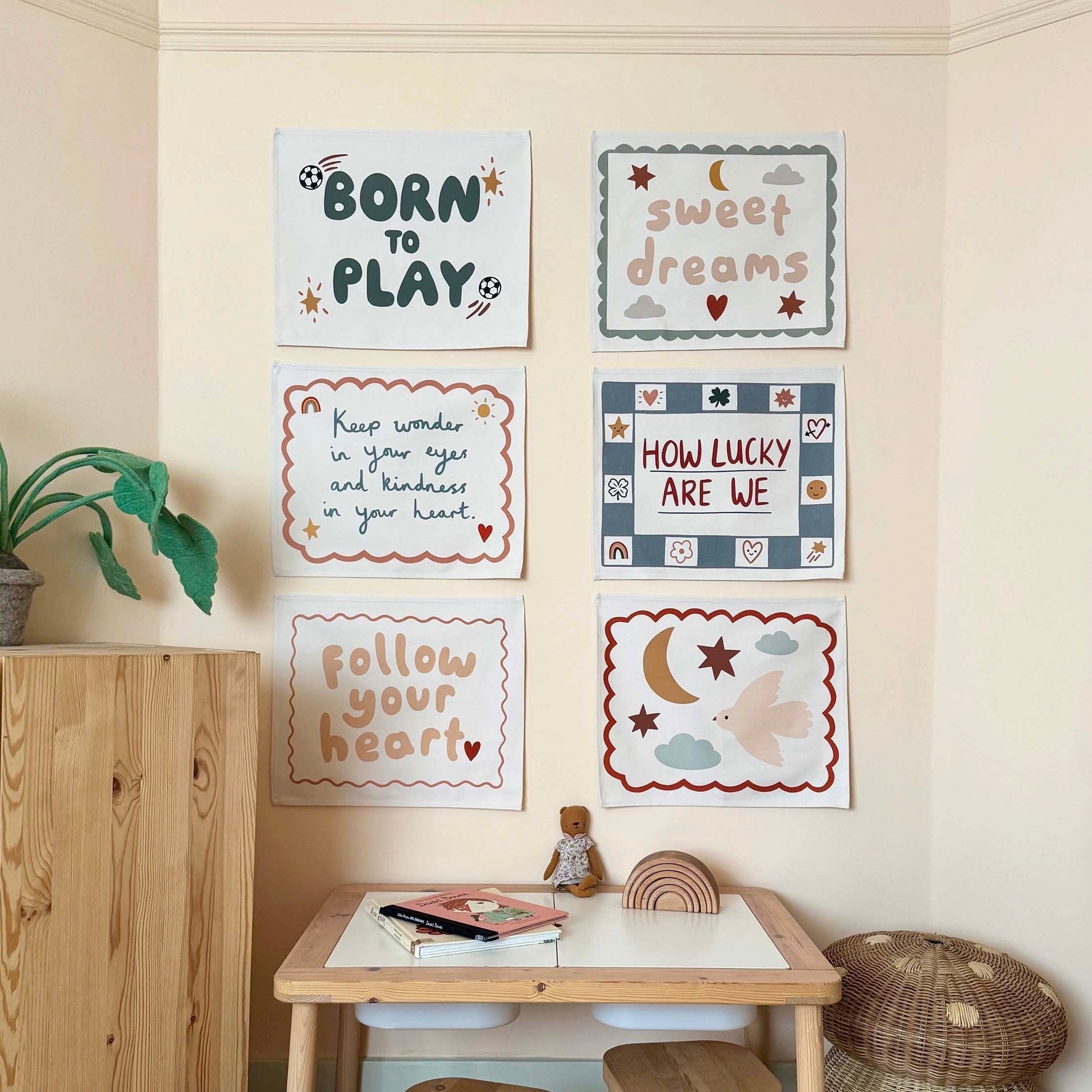 Kid of the Village Night Sky Wall Banner