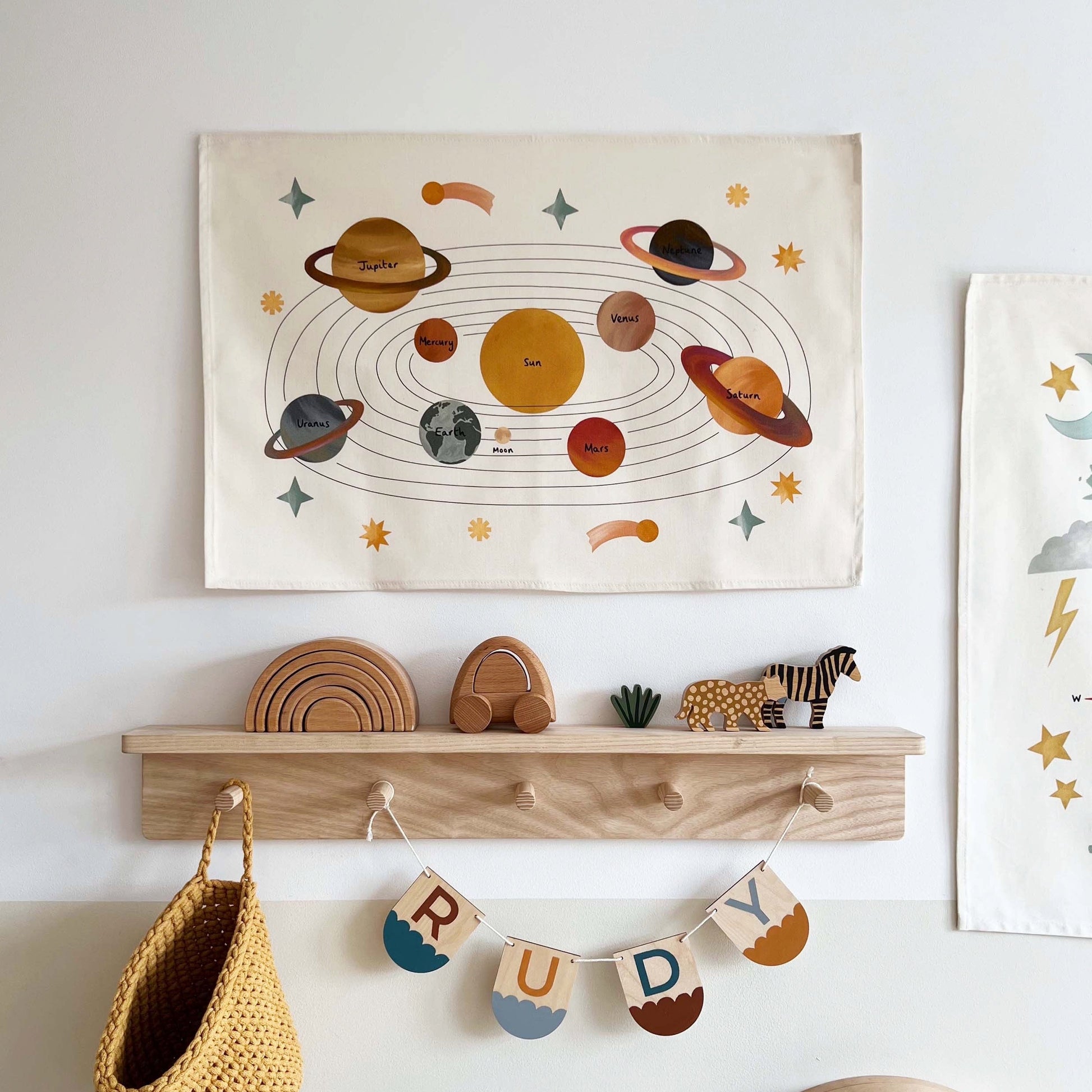 Kid of the Village Solar System Wall Hanging - Small