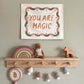 Kid of the Village You Are Magic Wall Banner - Orange