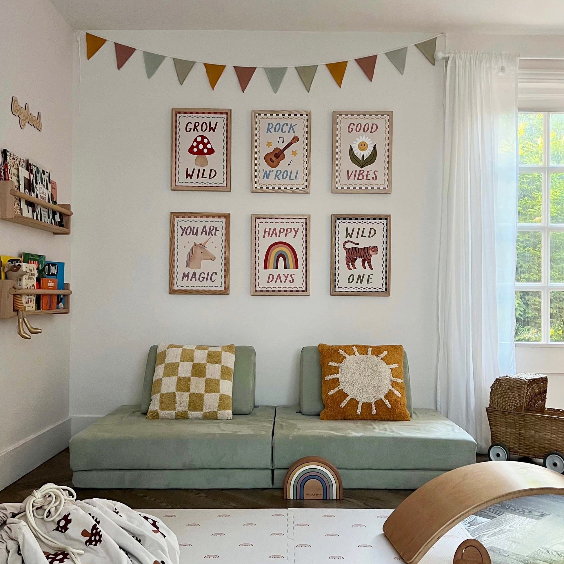 Kid of the Village Rock 'n' Roll Art Print