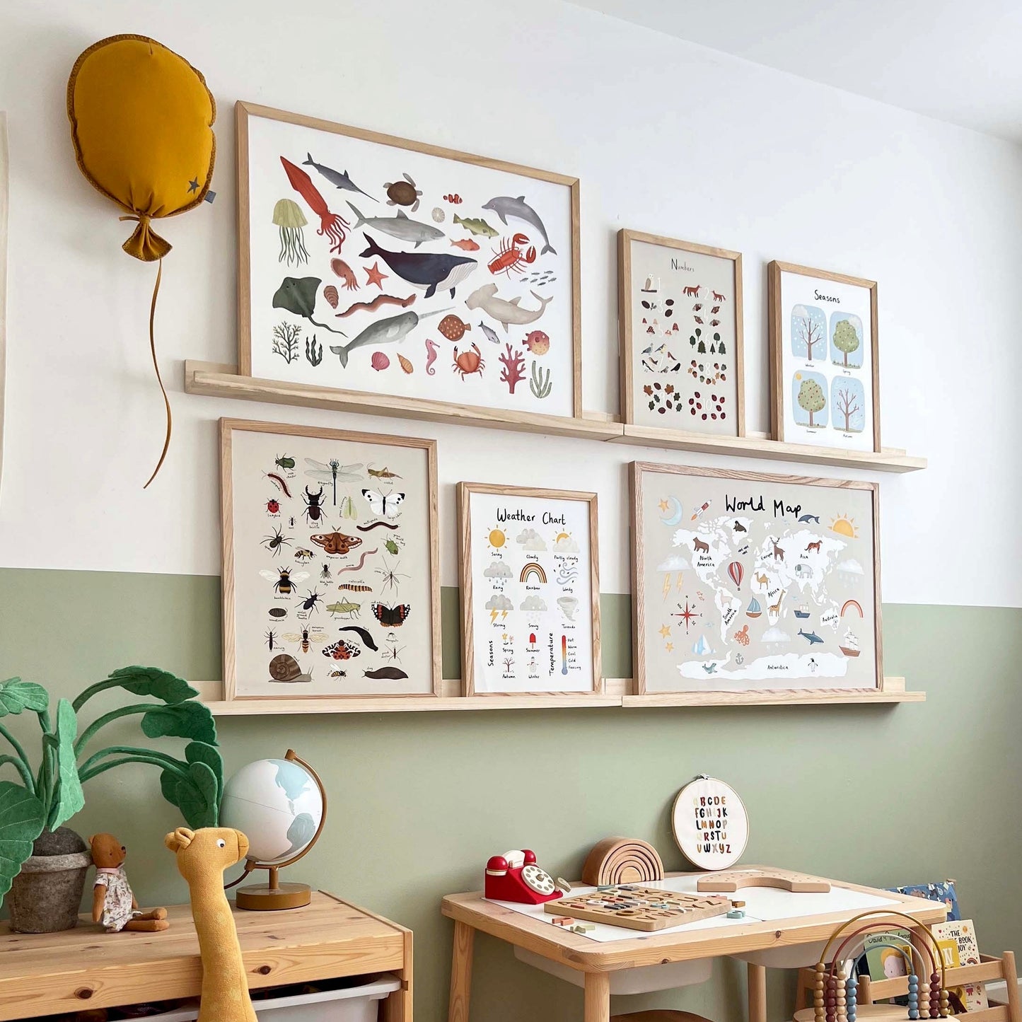 Kid of the Village Ocean Life Art Print