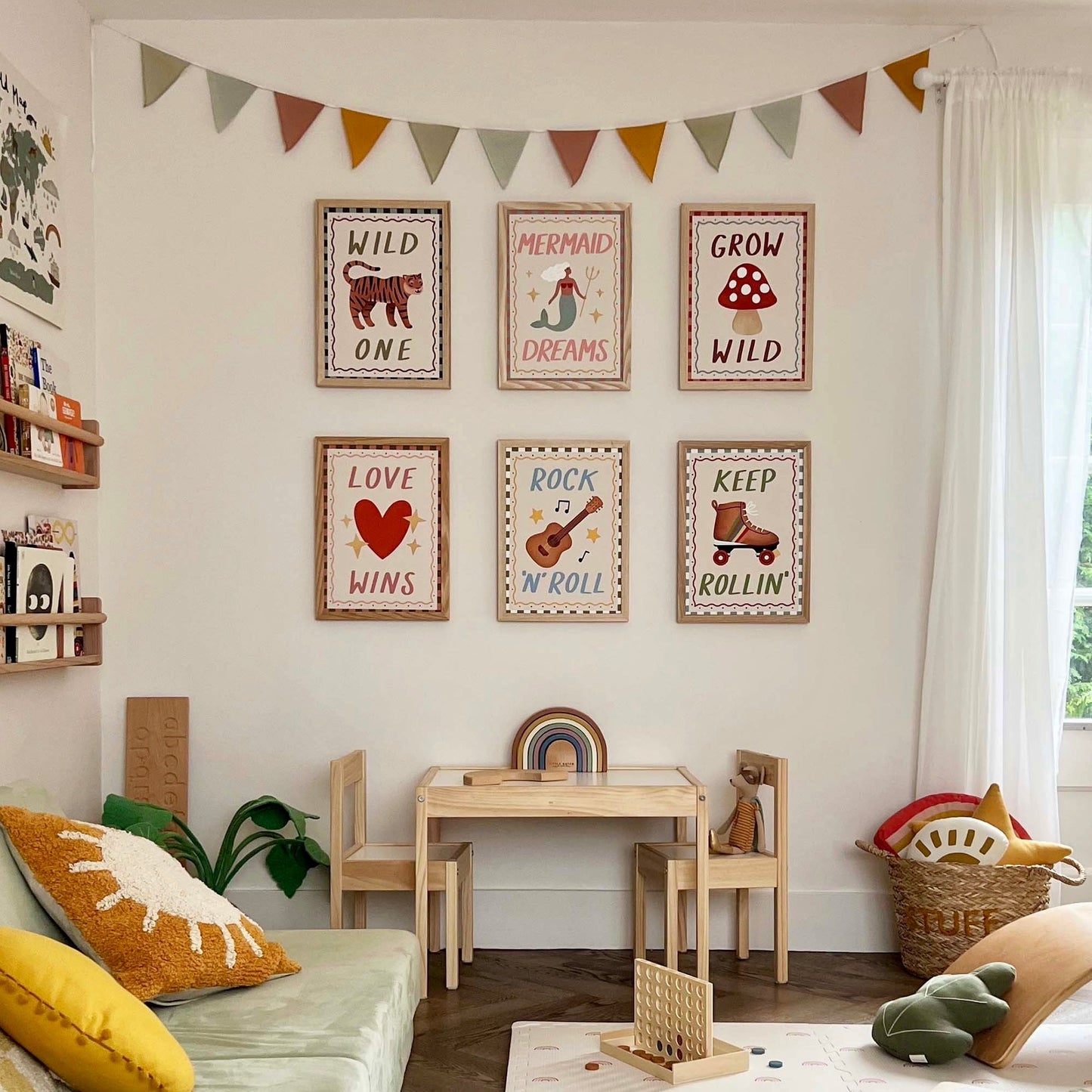 Kid of the Village Mermaid Dreams Art Print