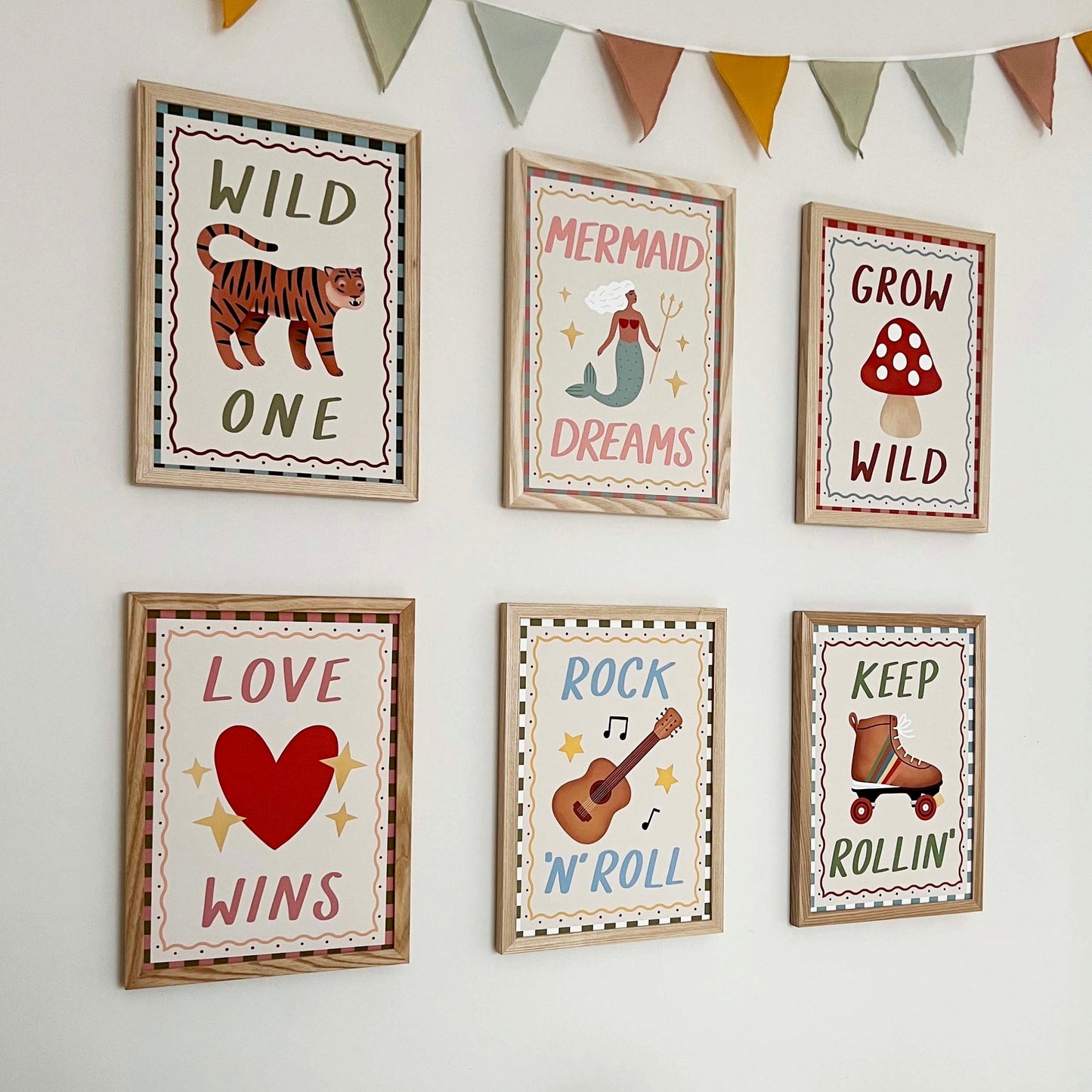 Kid of the Village Love Wins Art Print