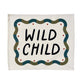 Kid of the Village Wild Child Wall Banner - Black