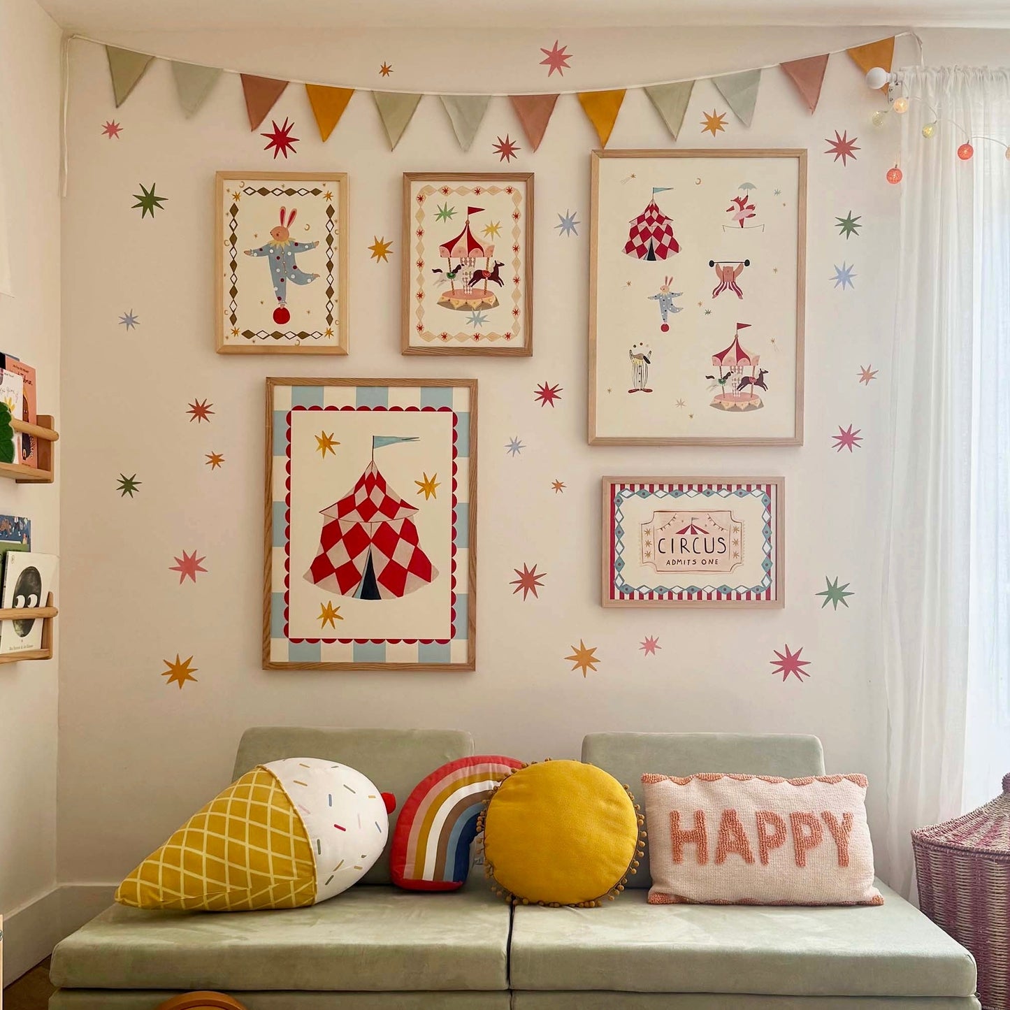 Kid of the Village The Magic Carousel Art Print