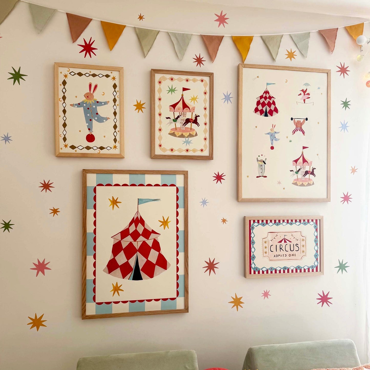 Kid of the Village The Magic Carousel Art Print