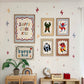 Kid of the Village Super Cool Kid Art Print - Blue