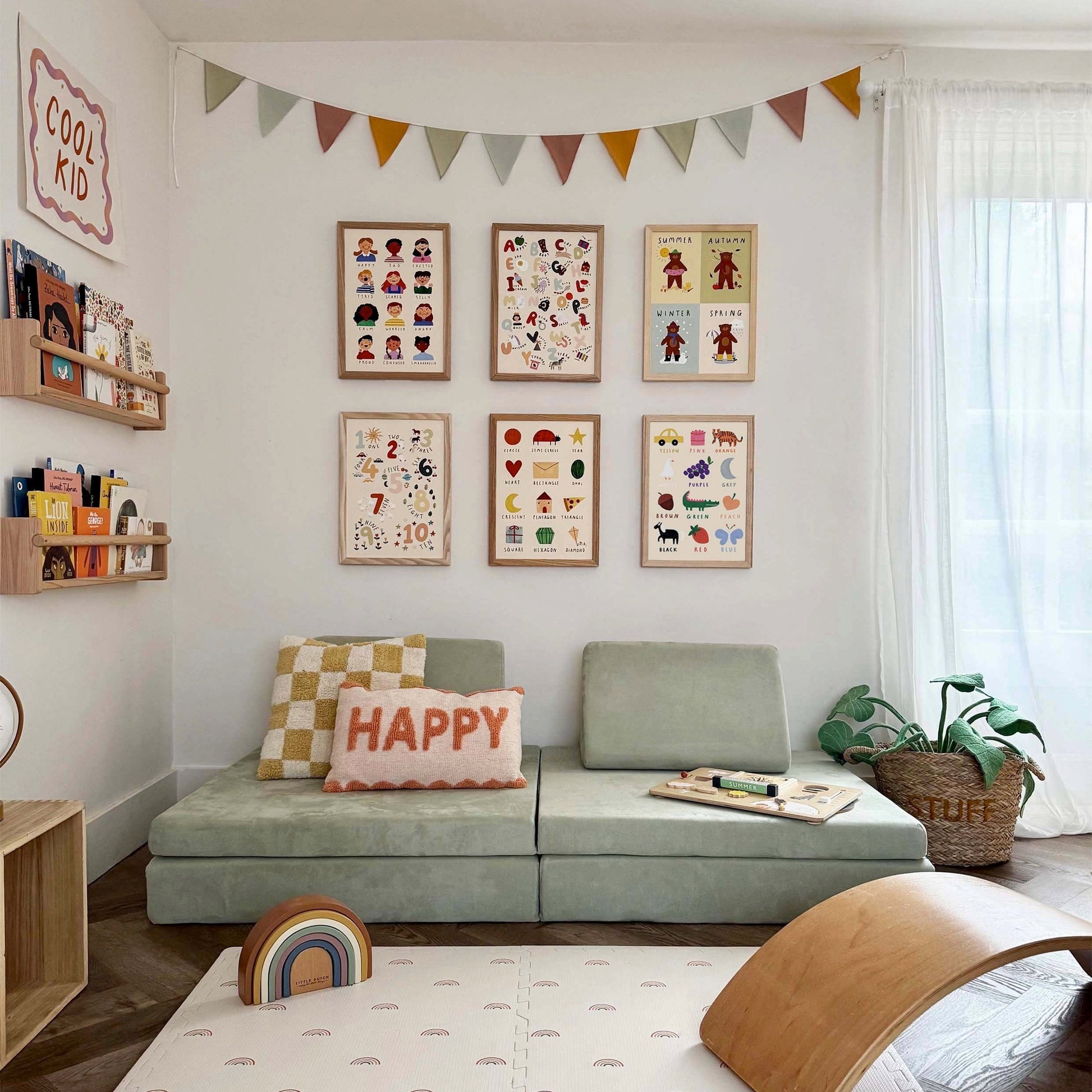 Kid of the Village The Seasons Art Print