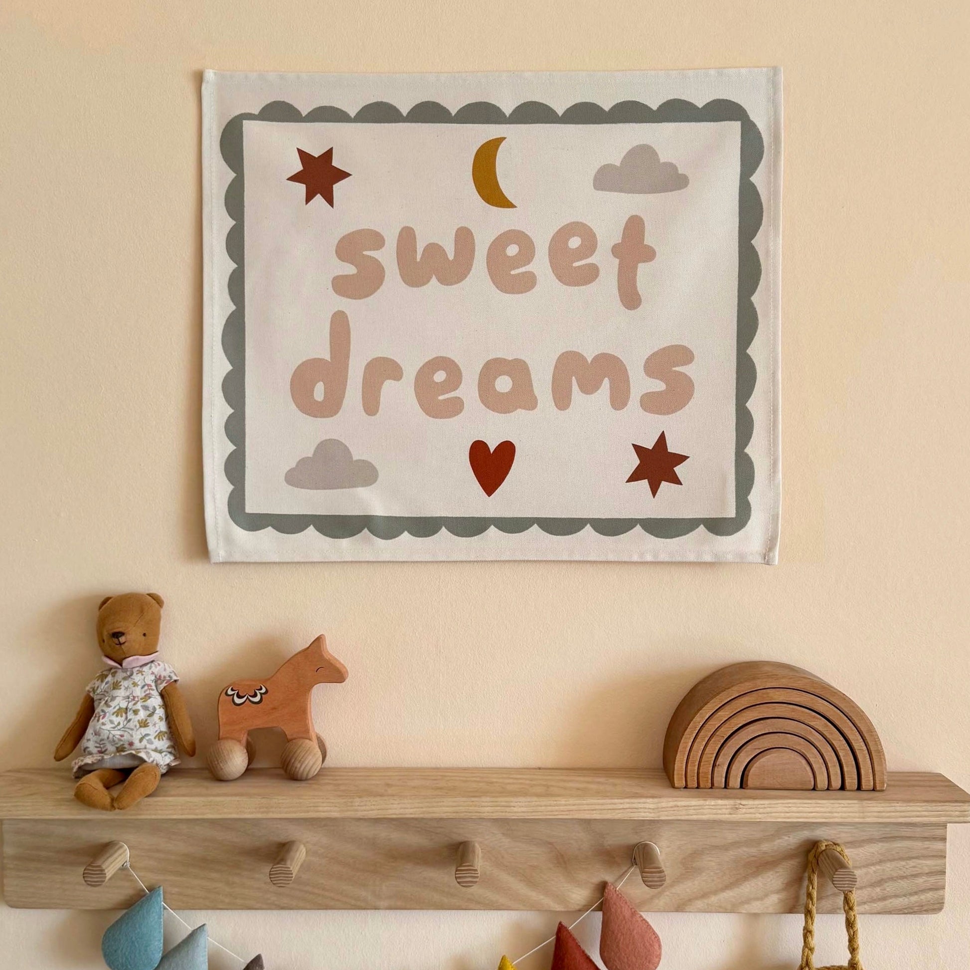 Kid of the Village Sweet Dreams Wall Banner