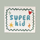 Kid of the Village Super Kid Wall Banner - Blue