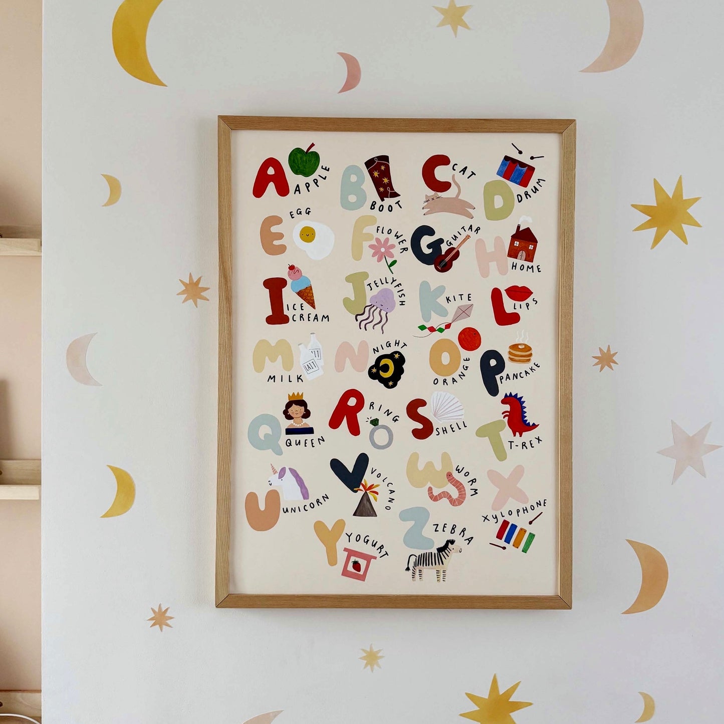 Kid of the Village The Alphabet Art Print