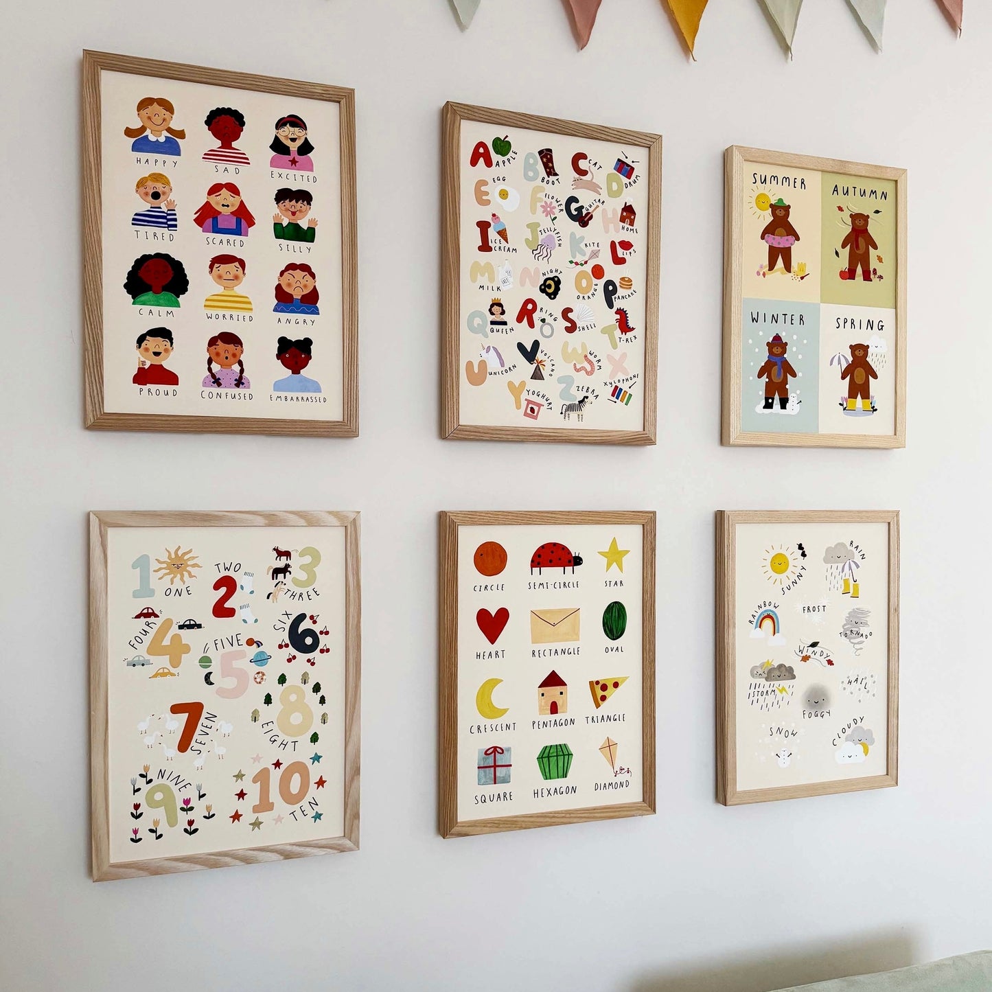 Kid of the Village The Seasons Art Print