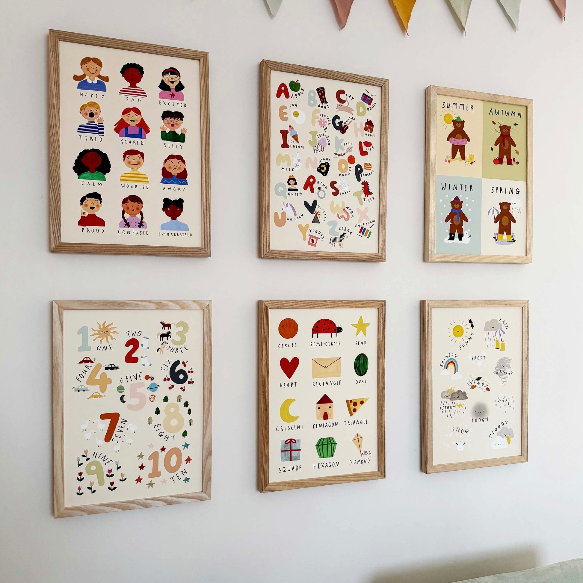 Kid of the Village The Seasons Art Print