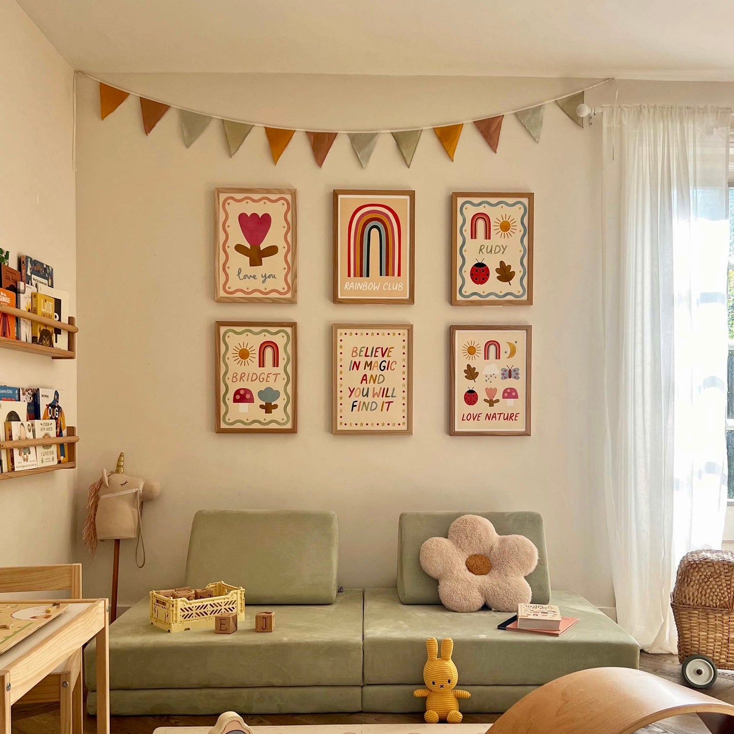 Kid of the Village Love You Art Print