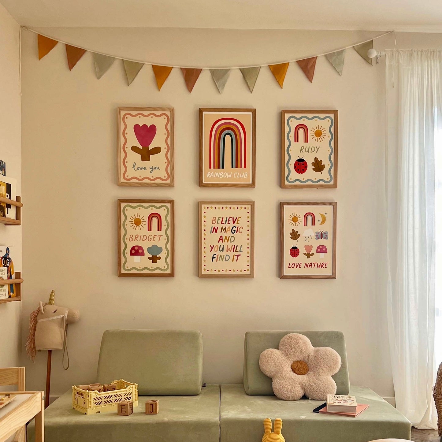 Kid of the Village Love Nature Art Print