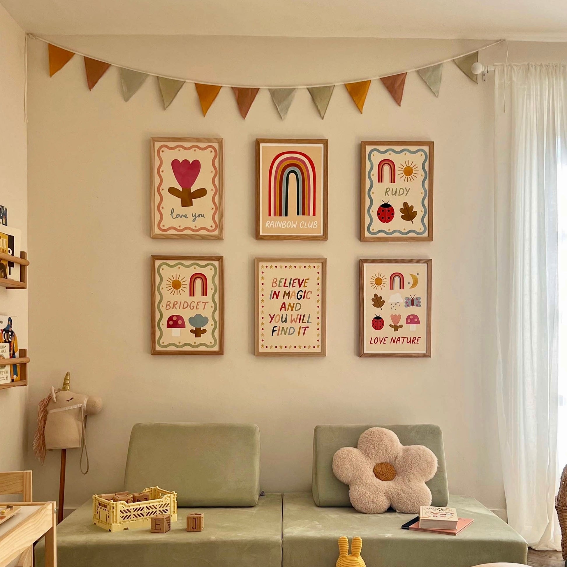 Kid of the Village Love Nature Art Print