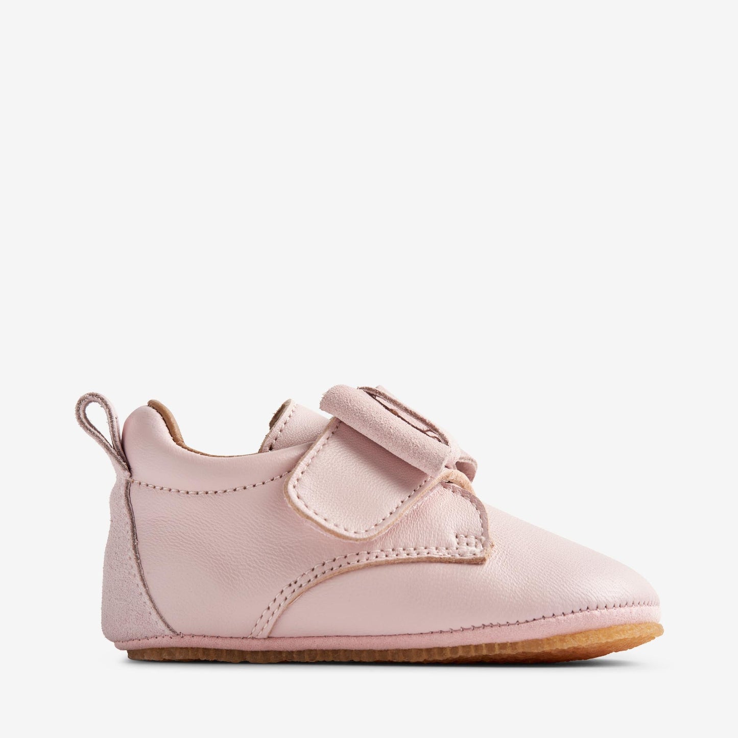 Wheat Baby Indoor Bow Shoe - Rose Ballet