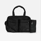Finnsøn IRIS Eco Double Pocket Changing Bag with Changing Mat - Black