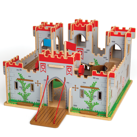 Bigjigs Wooden King George's Castle Playset