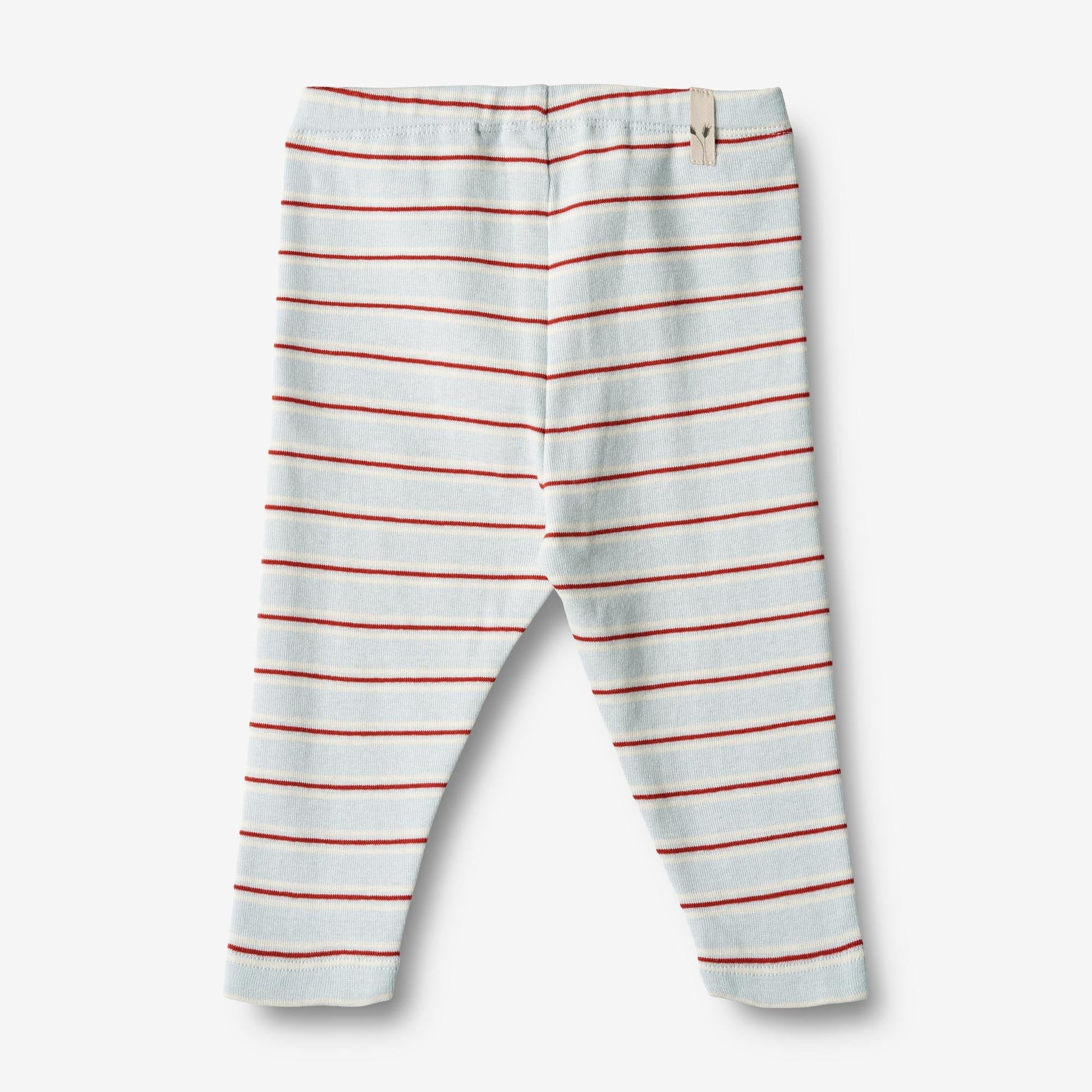Wheat 'Silas' Jersey Baby Pants - Light Blue Stripe