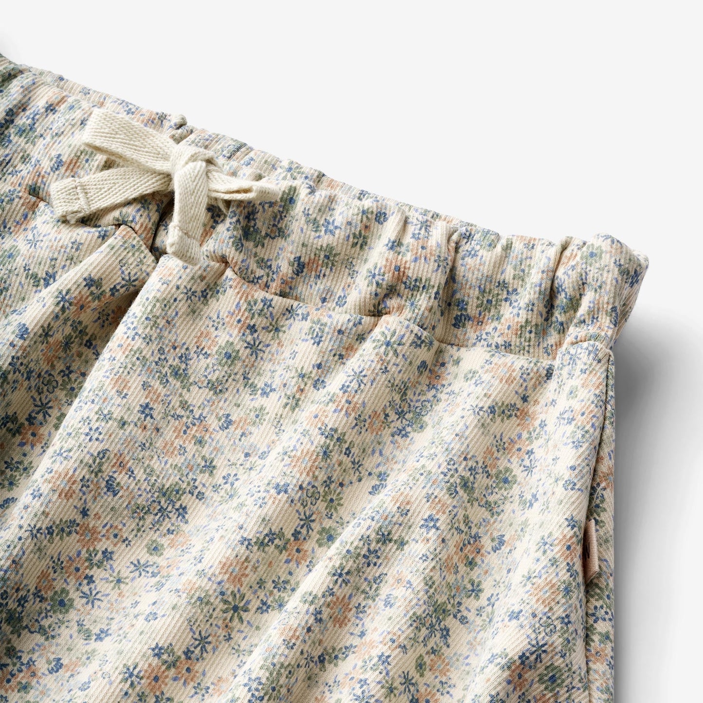 Wheat 'Rosie' Children's Jersey Skirt - Sandshell Mini Flowers
