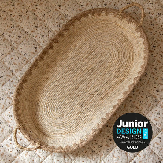 Avery Row Maize Changing Basket - Natural