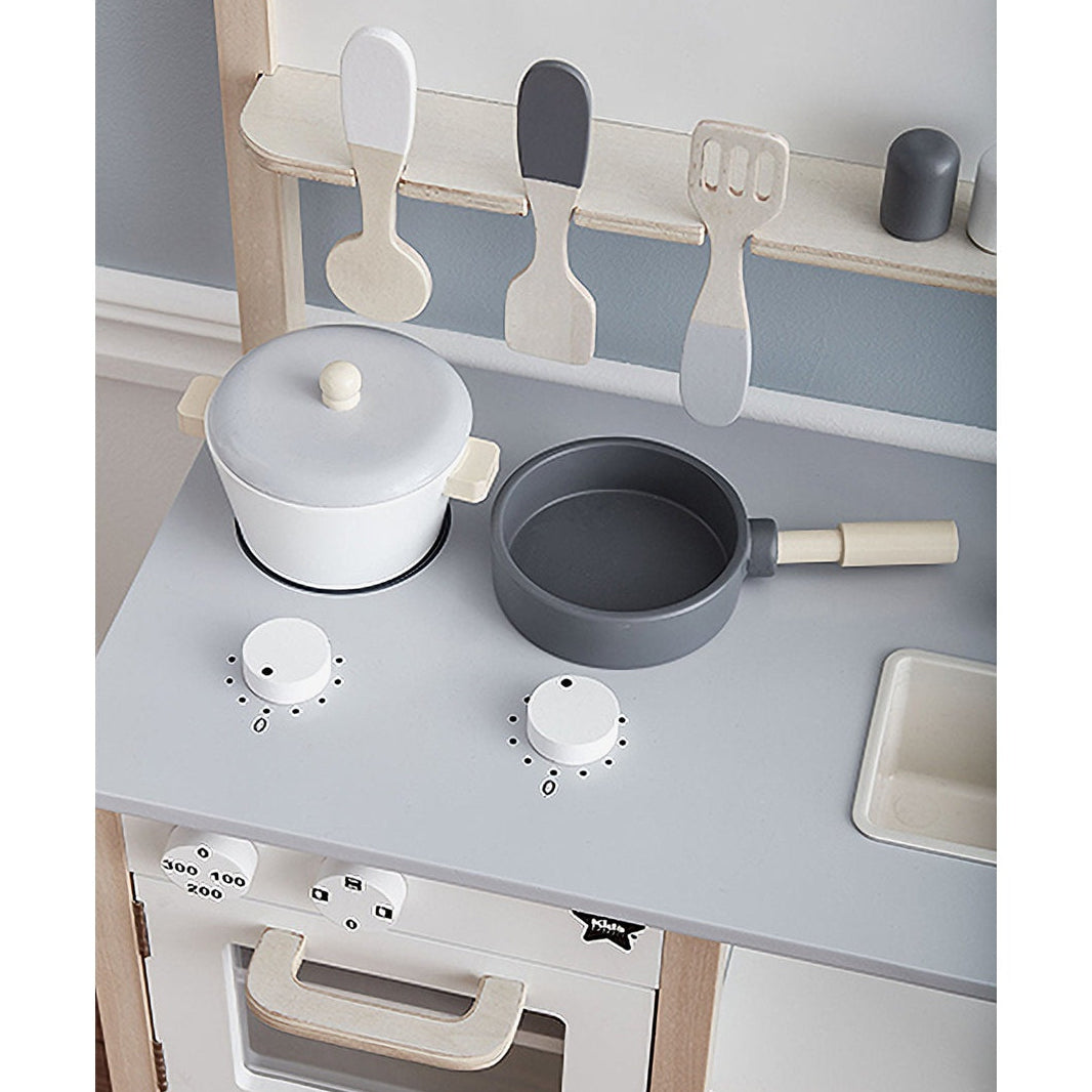 Kid's Concept Wooden Play Kitchen - White