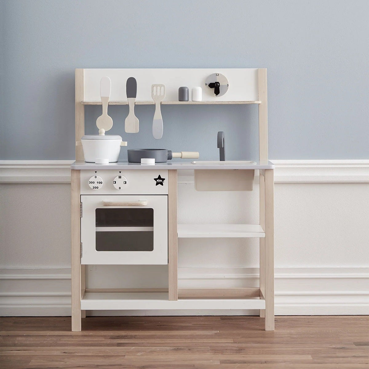 Kid's Concept Wooden Play Kitchen - White