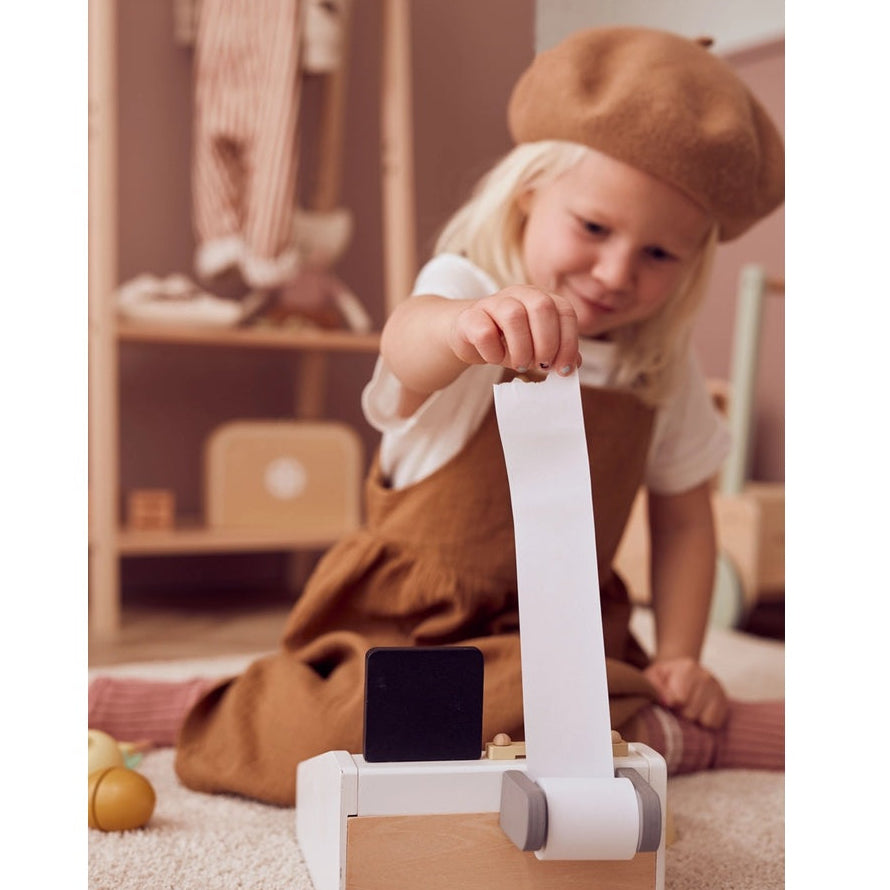 Kid's Concept Wooden Toy Cash Register