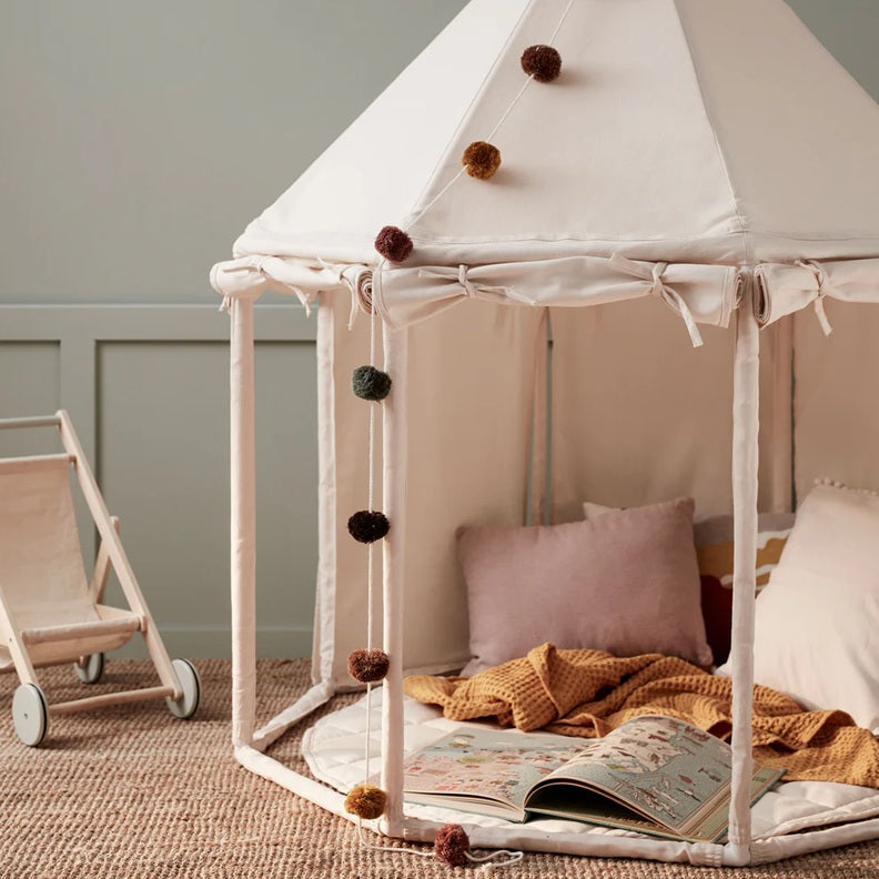 Kid's Concept Pavilion Play Tent - Cream