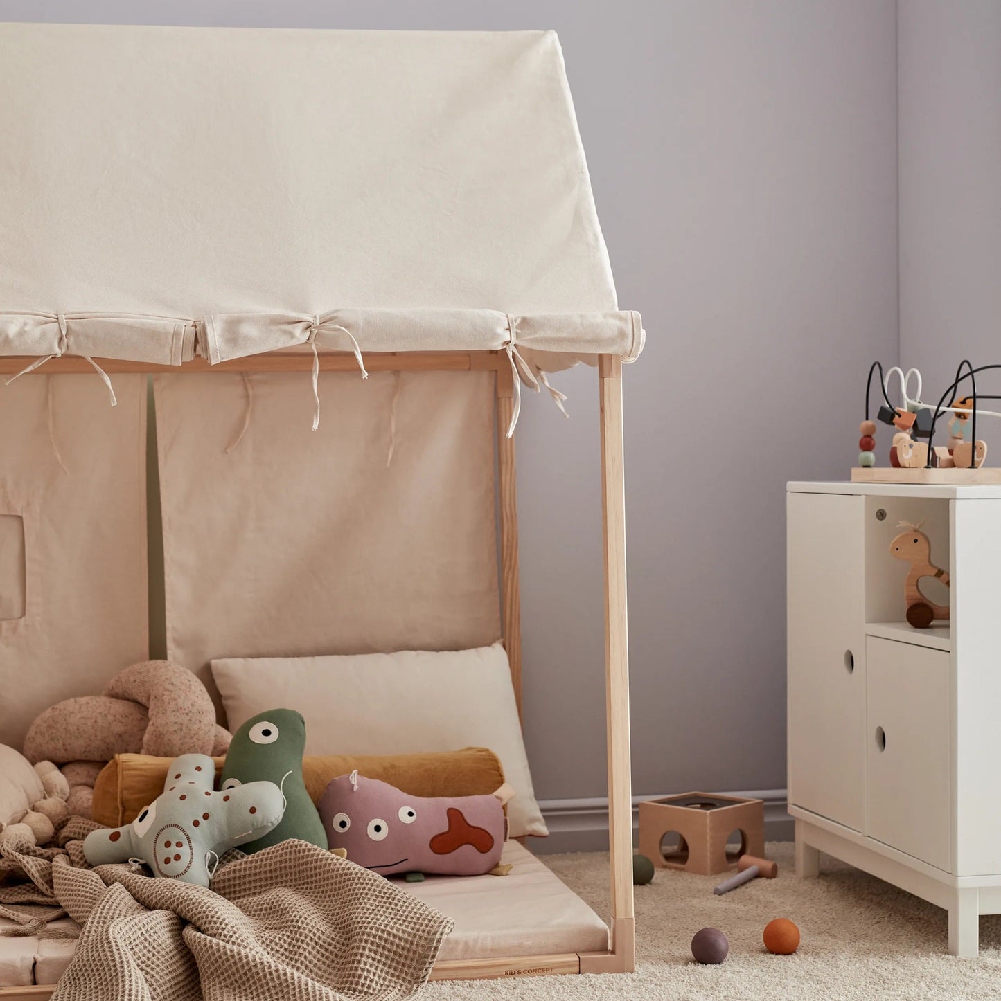 Kid's Concept House Play Tent - Off-White