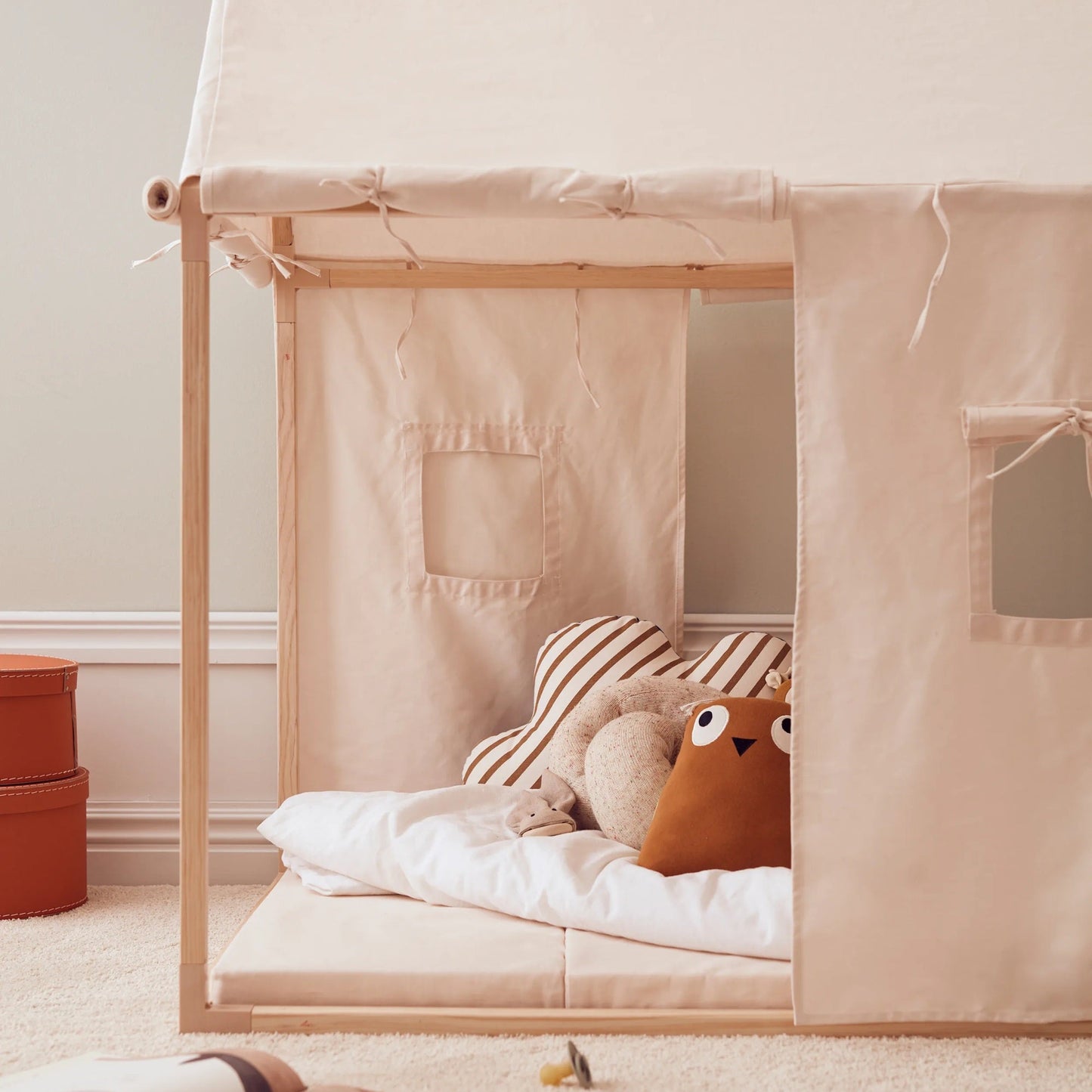 Kid's Concept House Play Tent - Off-White