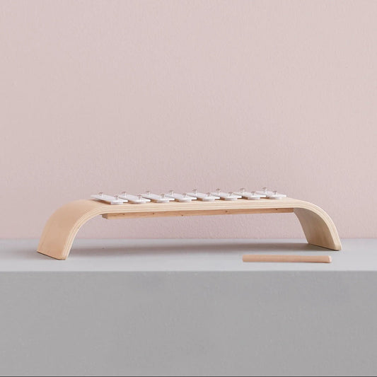 Kid's Concept Wooden Xylophone - White