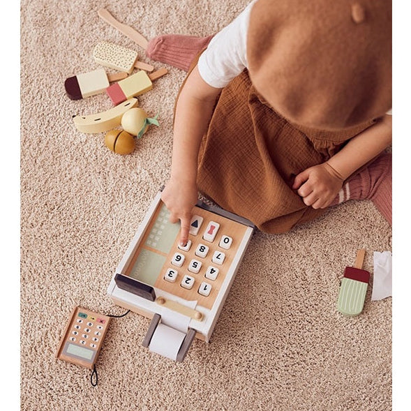Kid's Concept Wooden Toy Cash Register