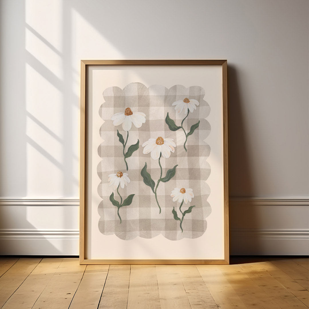 Lion & The Pear Daisy Daisy Art Print