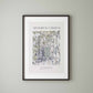 Lion & The Pear Dublin Memorial Gardens - Landscape Art Print