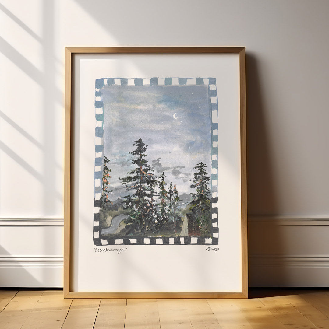 Lion & The Pear Ellenborough Park - Landscape Art Print