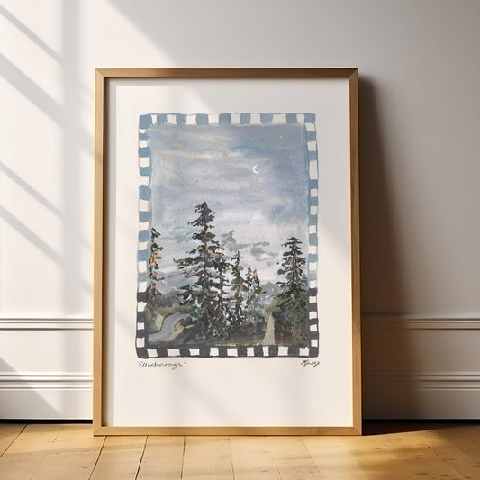 Lion & The Pear Ellenborough Park - Landscape Art Print
