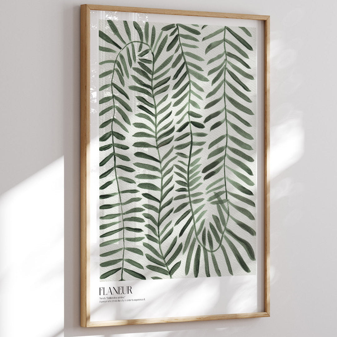 Lion & The Pear Flaneur - Nature Art Print